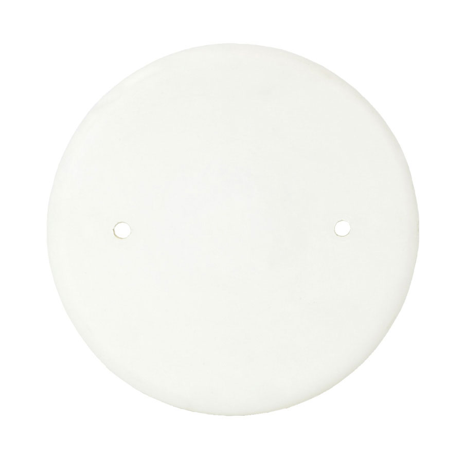 9315-WH Round blank cover white