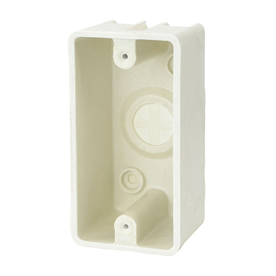 9318 Single gang electrical box for use with nonmetallic sheathed cable