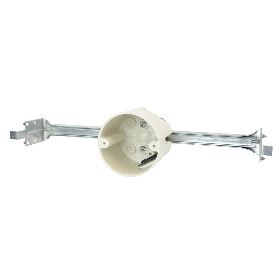 9335-BHK 35 round fixture support box with adjustable bar hanger
