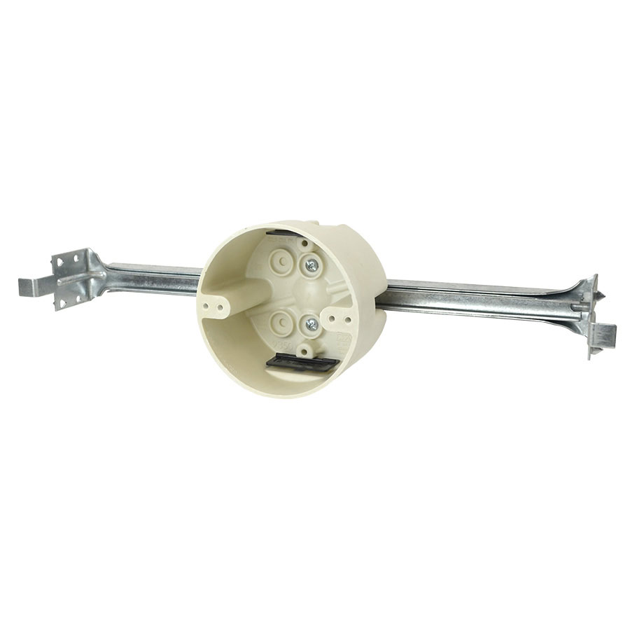 9350-BHK 4 round fixture support box with adjustable bar hanger
