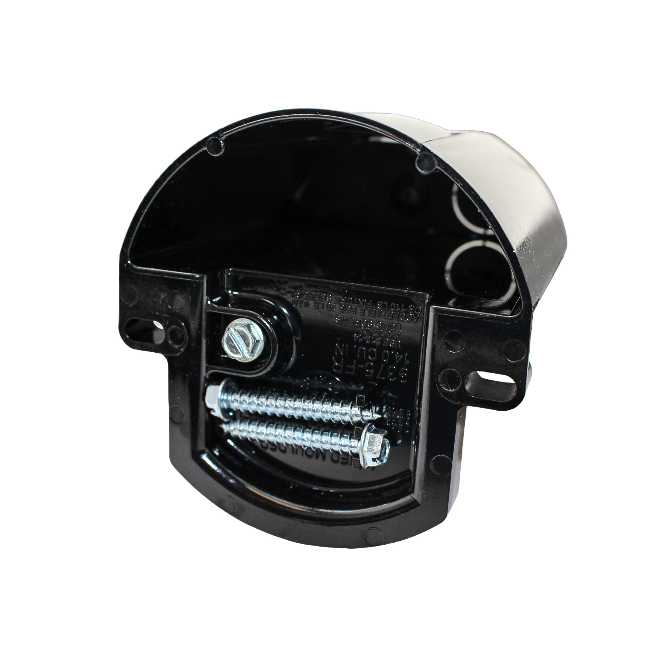 9375-FR 4 round bottom mount fan support box