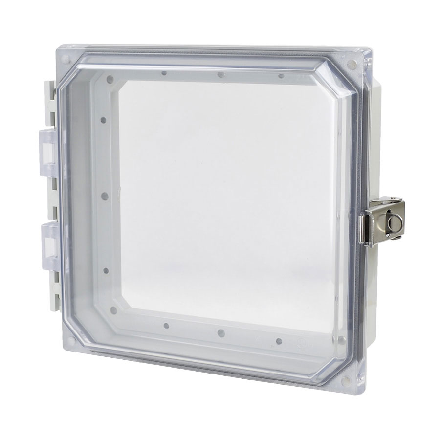 AMHMI88CCL HMI Cover Kit with hinged clear cover and snap latch