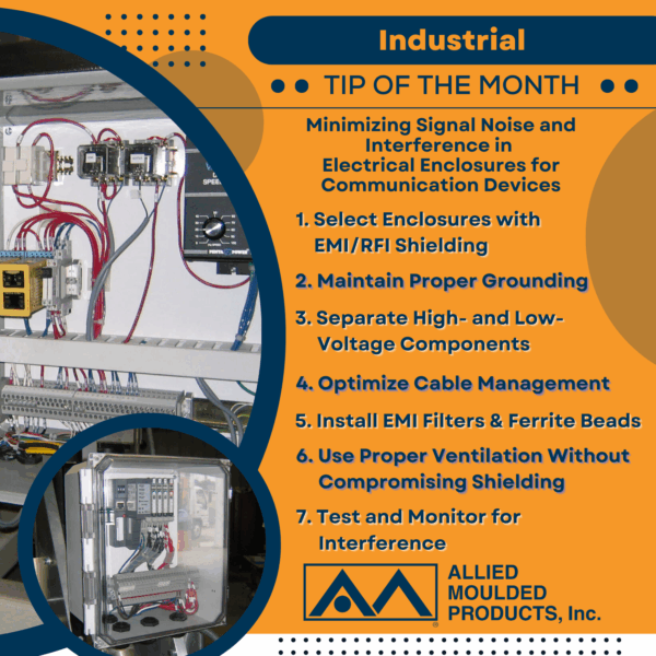Minimizing Signal Noise and Interference in Electrical Enclosures for