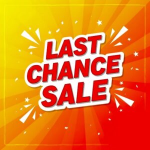 Discontinued-Last Chance!