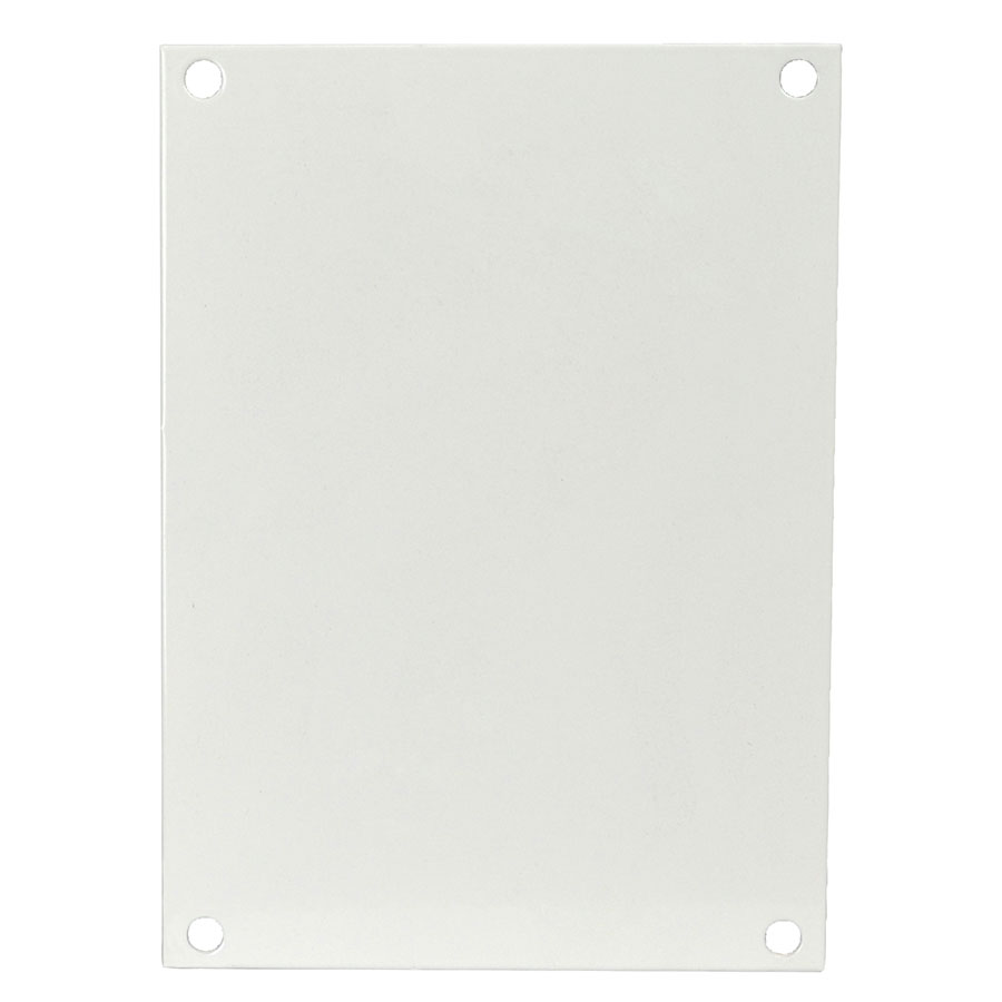 P186 White painted carbon steel back panel