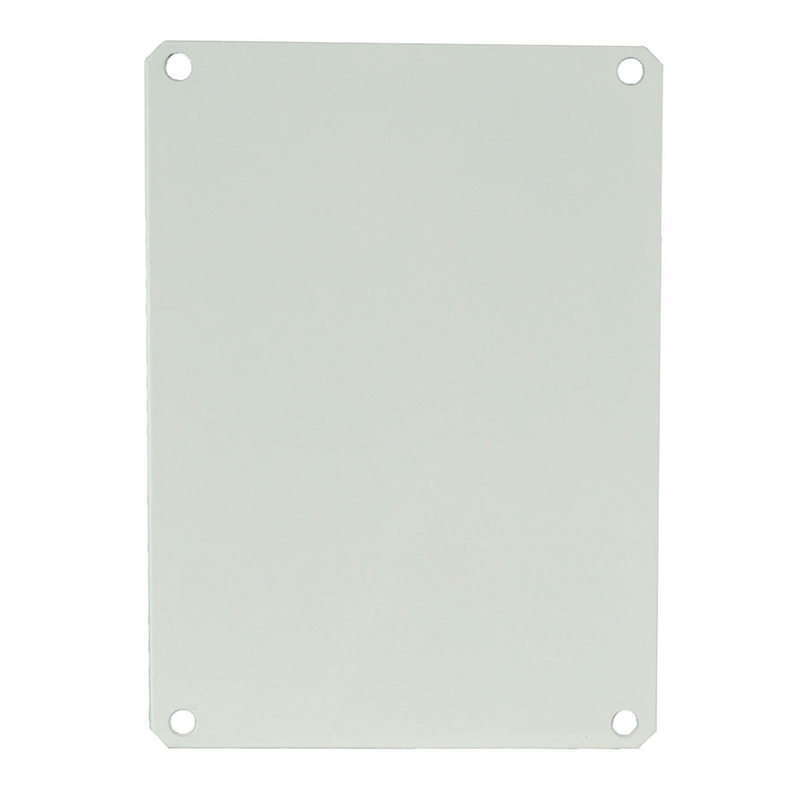 PL120 White painted carbon steel back panel
