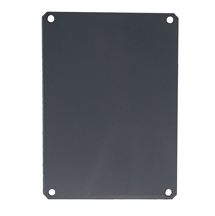 Polyvinyl Chloride Back Panel 12X10 – PLPVC120 PVC back panel for use with POLYLINE enclosures