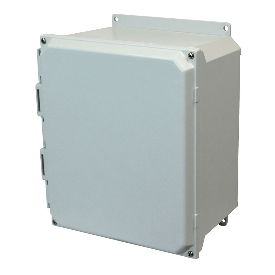 AMU1206F Fiberglass enclosure with 4screw liftoff cover