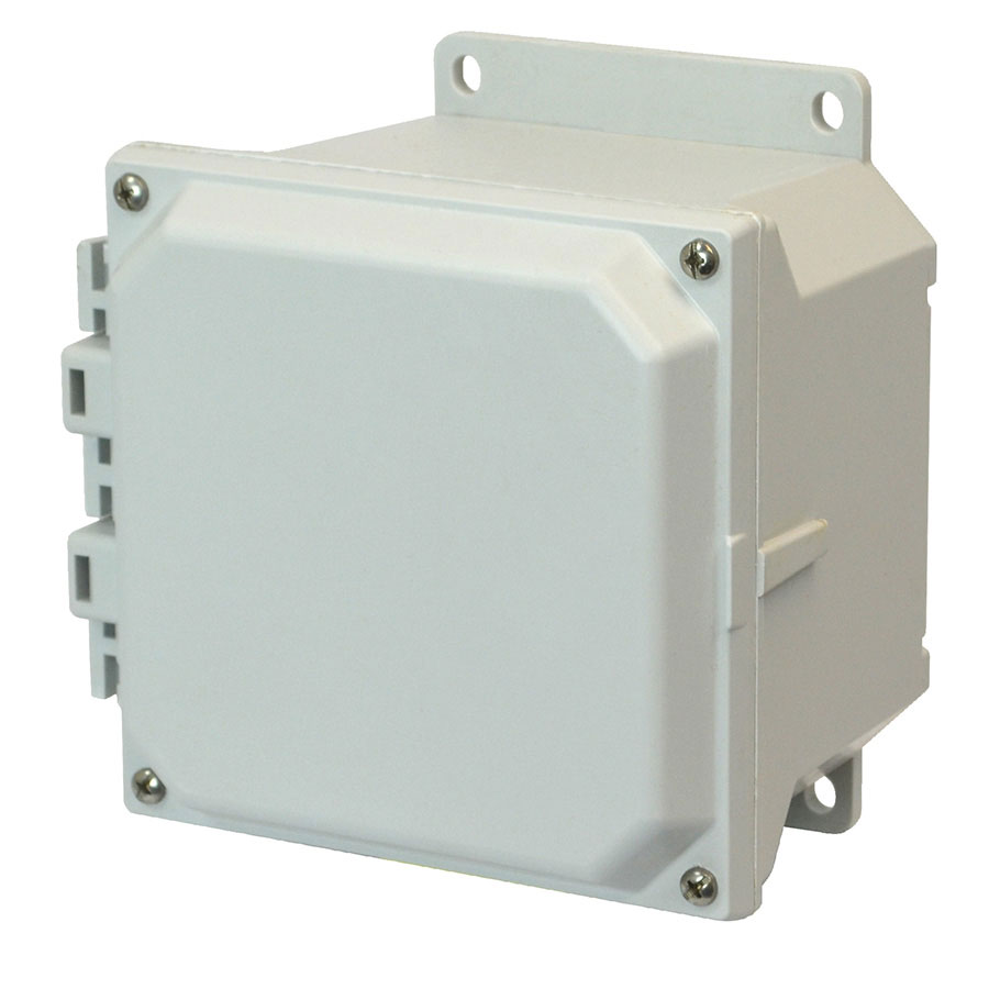 AMU664F Fiberglass enclosure with 4screw liftoff cover